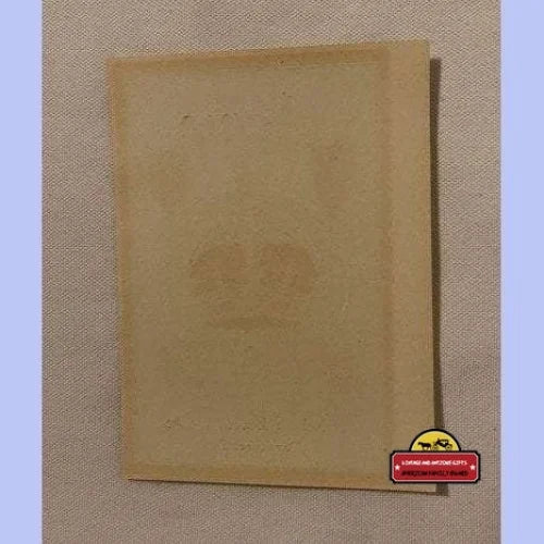 Faded Antique Vintage Acme Broom Label adds 1900s charm to your home decor