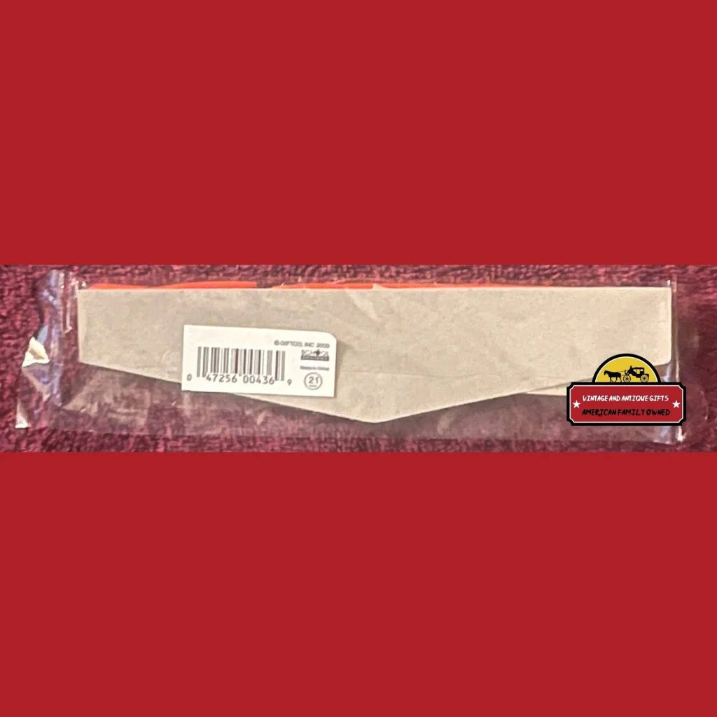 Sealed package with beige fabric strip for the Rare Y2K Coca-Cola Plane Glider