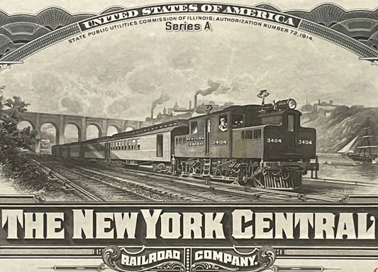 Discover America’s Past Through Vintage Railroad Stock Certificates Uncover History