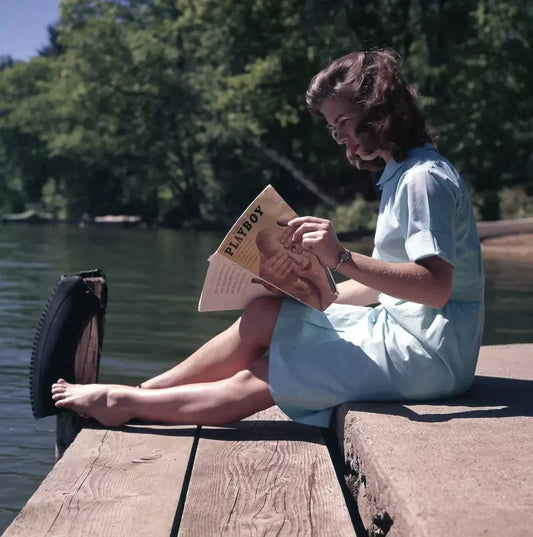 Vintage Playboy magazine showcasing the timeless appeal of collecting vintage memorabilia