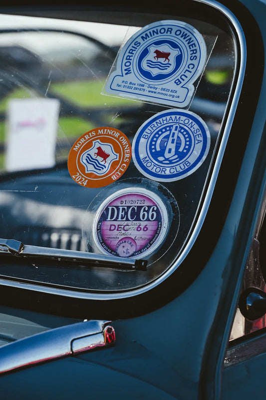 Vintage Stickers Capturing Unique American Nostalgia