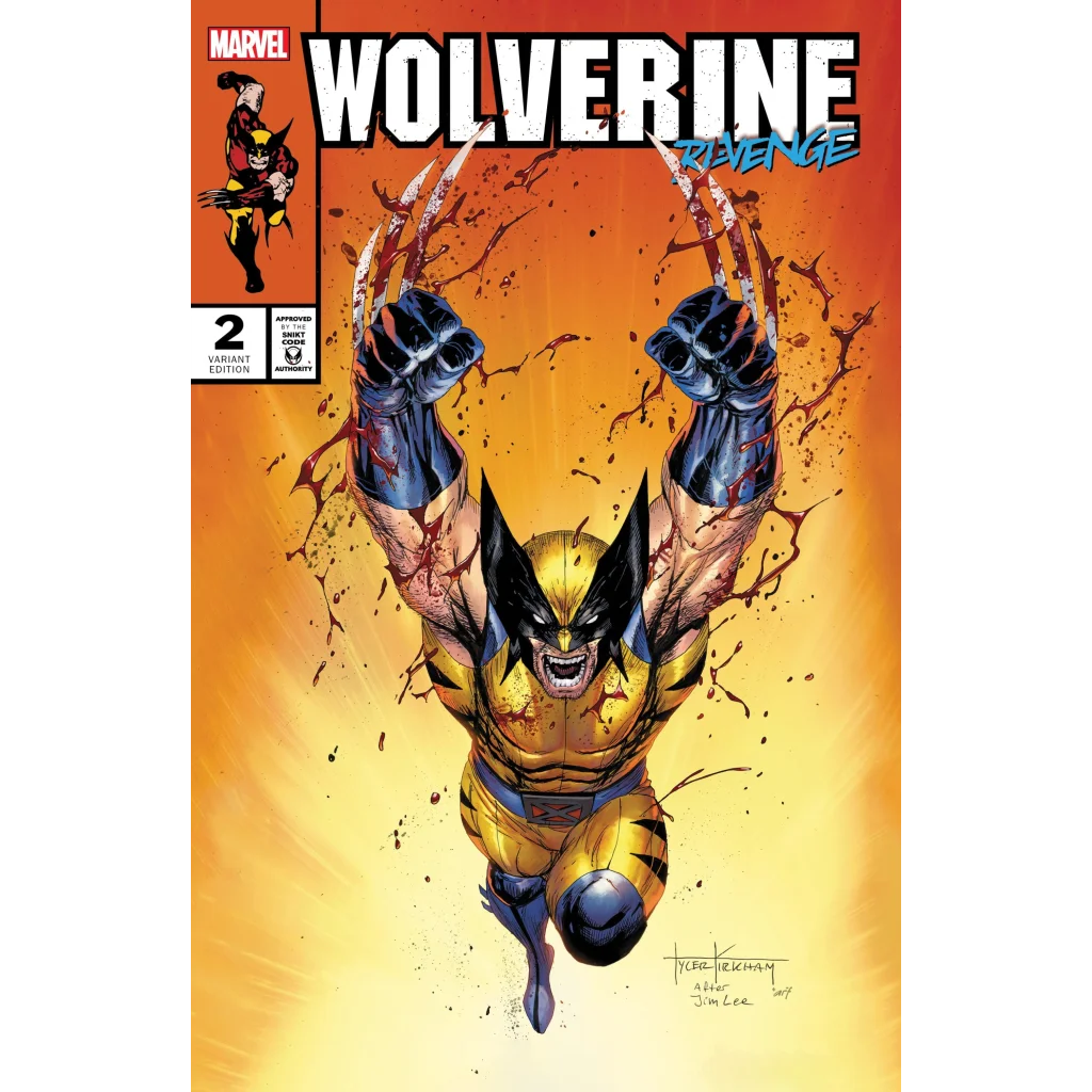 Wolverine comic cover showing aggressive pose from Unique Collectibles Limited Edition Comics