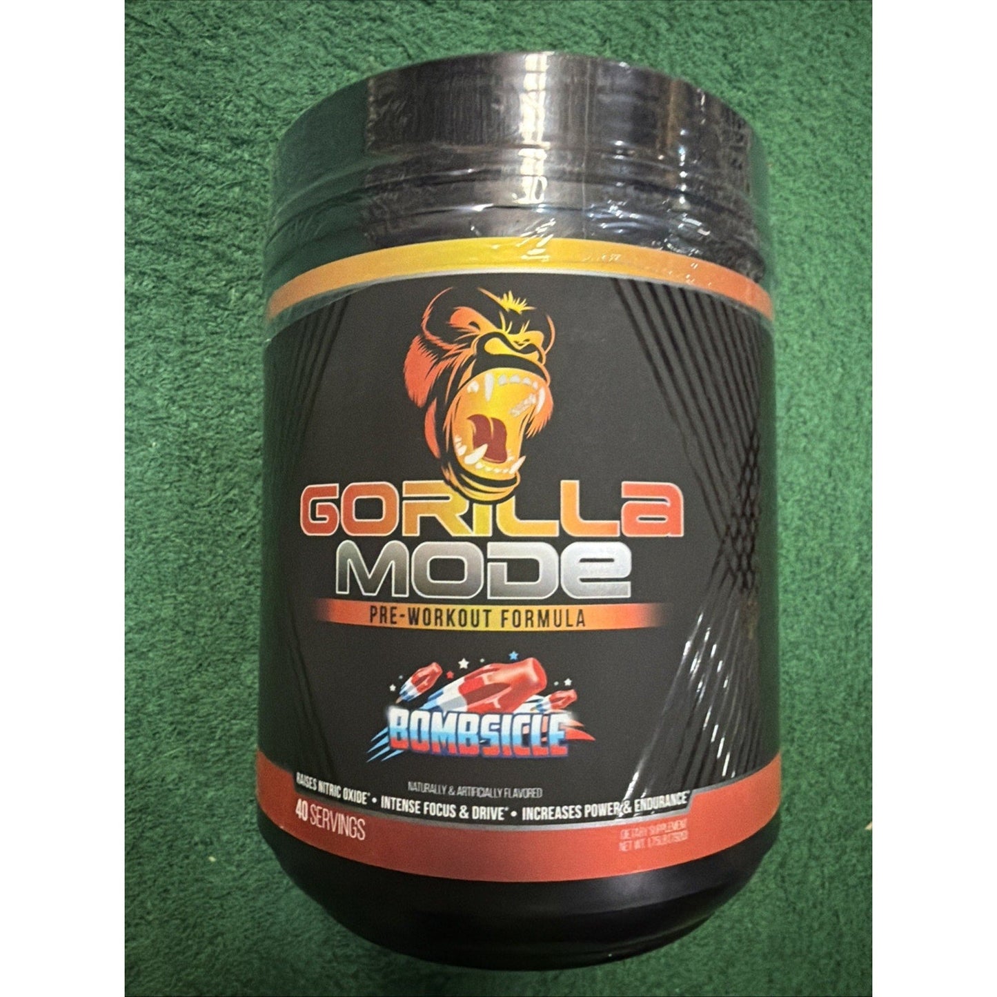 Gorilla Mode Pre-Workout - Pumps, Focus, Energy & Power