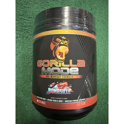 Gorilla Mode Pre-Workout - Pumps, Focus, Energy & Power