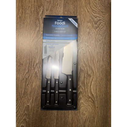 Ninja K12003 Foodi™ Essential 3-Piece Paring Kitchen Knife Set Stainless Steel