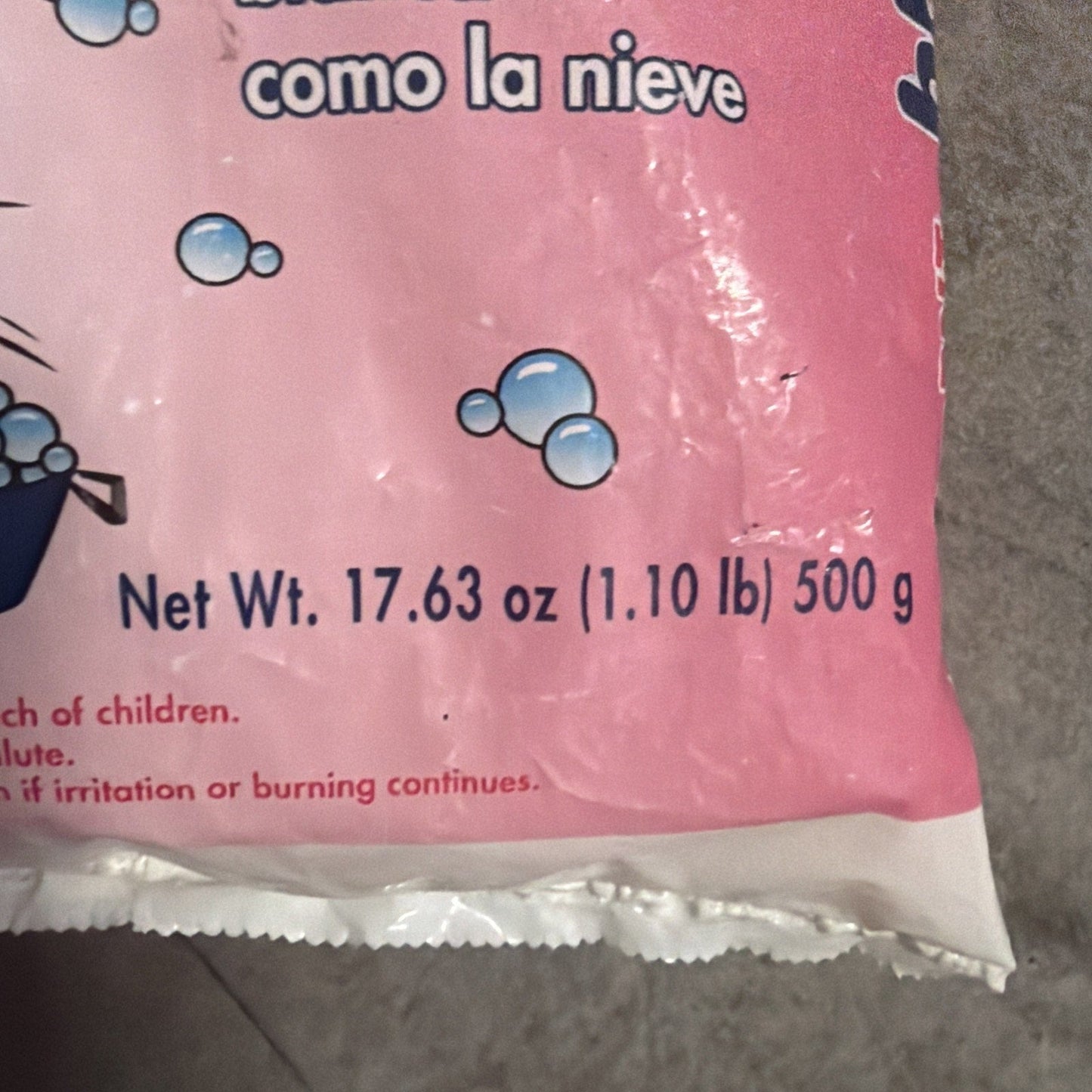 Blanca Nieves Powder Detergent 1.10 lb Biodegradable Phosphate-Free Bright Clean