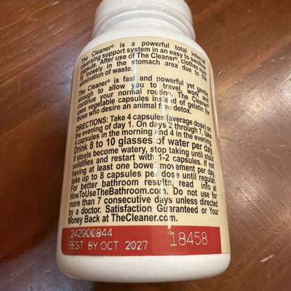 Century Systems The Cleaner 7 Day Women’s Formula Capsules (Pack of 52)