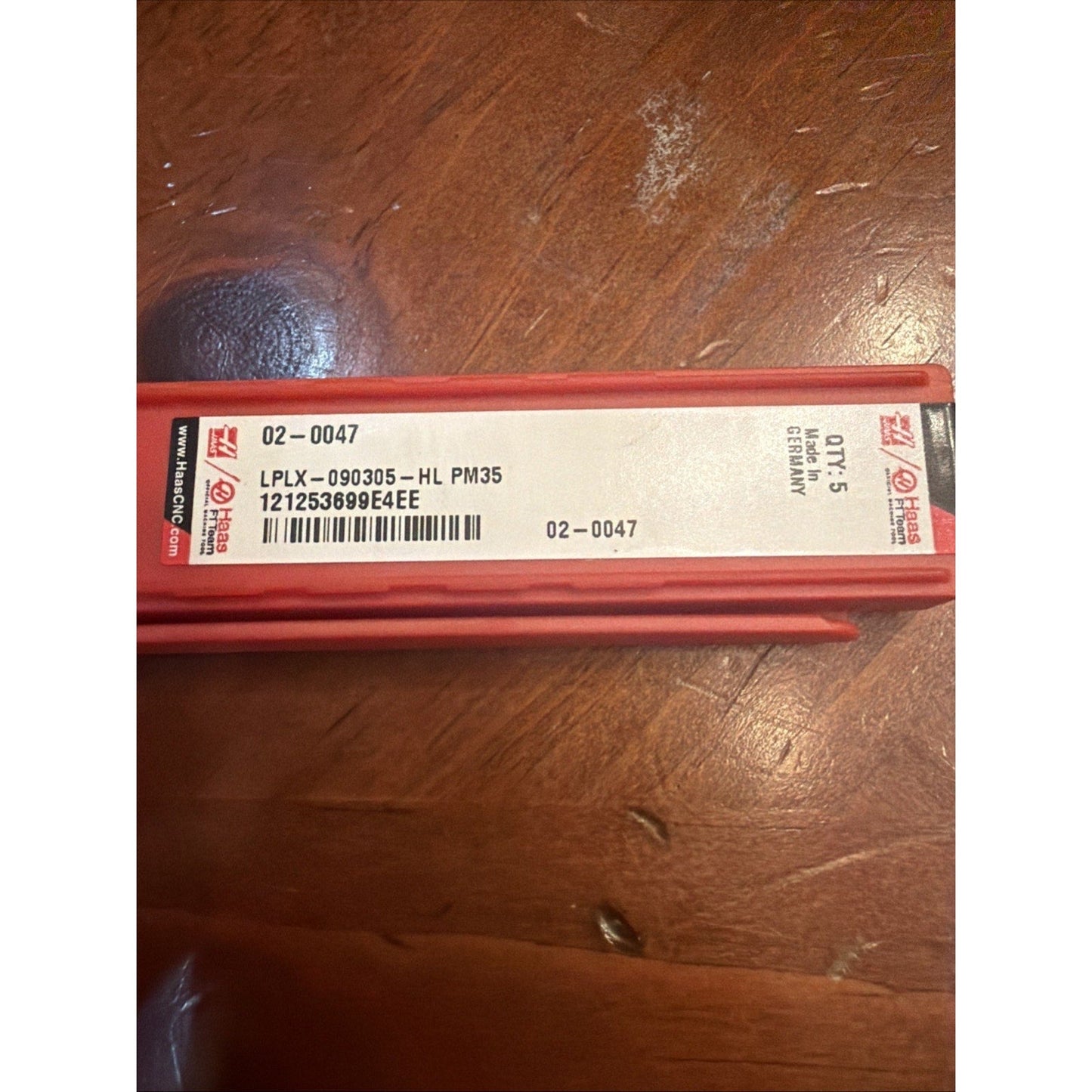 Haas LPLX 090305 HL PM35 Inserts 02-0047 (Qty 5) Carbide