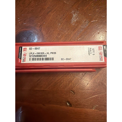 Haas LPLX 090305 HL PM35 Inserts 02-0047 (Qty 5) Carbide