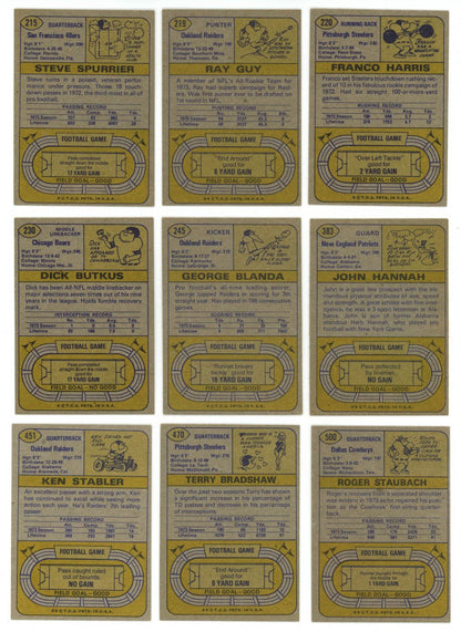 1974 TOPPS FOOTBALL COMPLETE SET BREAK - 18 CARDS PER BOX! 2 HOFERS IN EVERY BOX!
