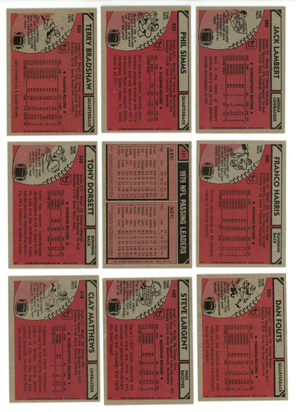 1980 TOPPS FOOTBALL COMPLETE SET BREAK - 26 CARDS PER BOX! 2 HOFERS PER BOX!