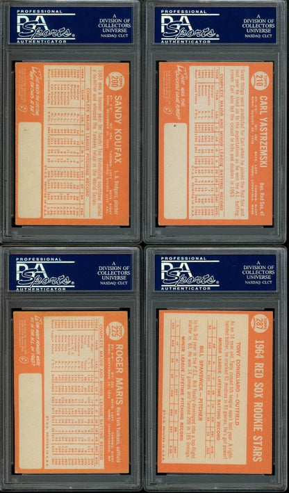 1964 TOPPS BASEBALL COMPLETE SET BREAK - 10 CARDS PER BOX! INCLUDES 1 OR MORE HOFER AND HIGH NUMBER CARD!