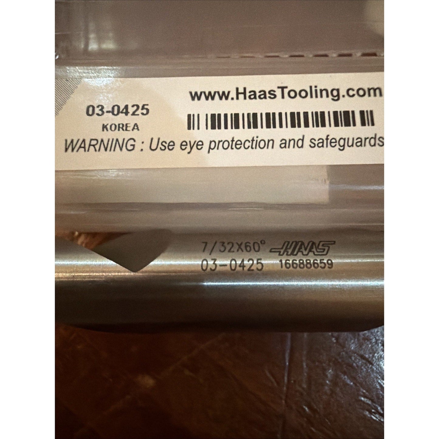 Haas Tooling 7/32 60 Deg Carbide Chamfer Mill 03-0425 Countersink New Korea