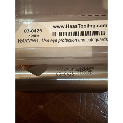 Haas Tooling 7/32 60 Deg Carbide Chamfer Mill 03-0425 Countersink New Korea