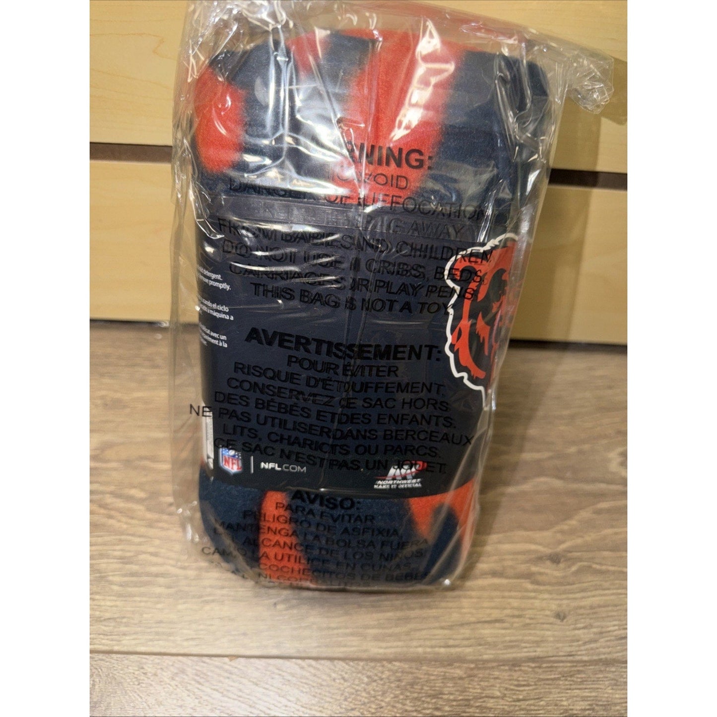 NFL Chicago Bears Northwest Fleece Throw Blanket, 48" x 62"