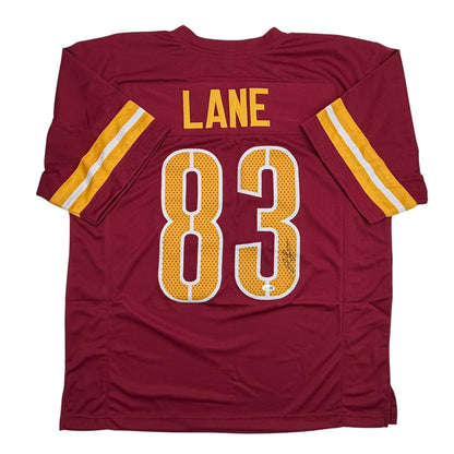 Autographed/Signed Jaylin Lane Washington Maroon Football Jersey JSA COA