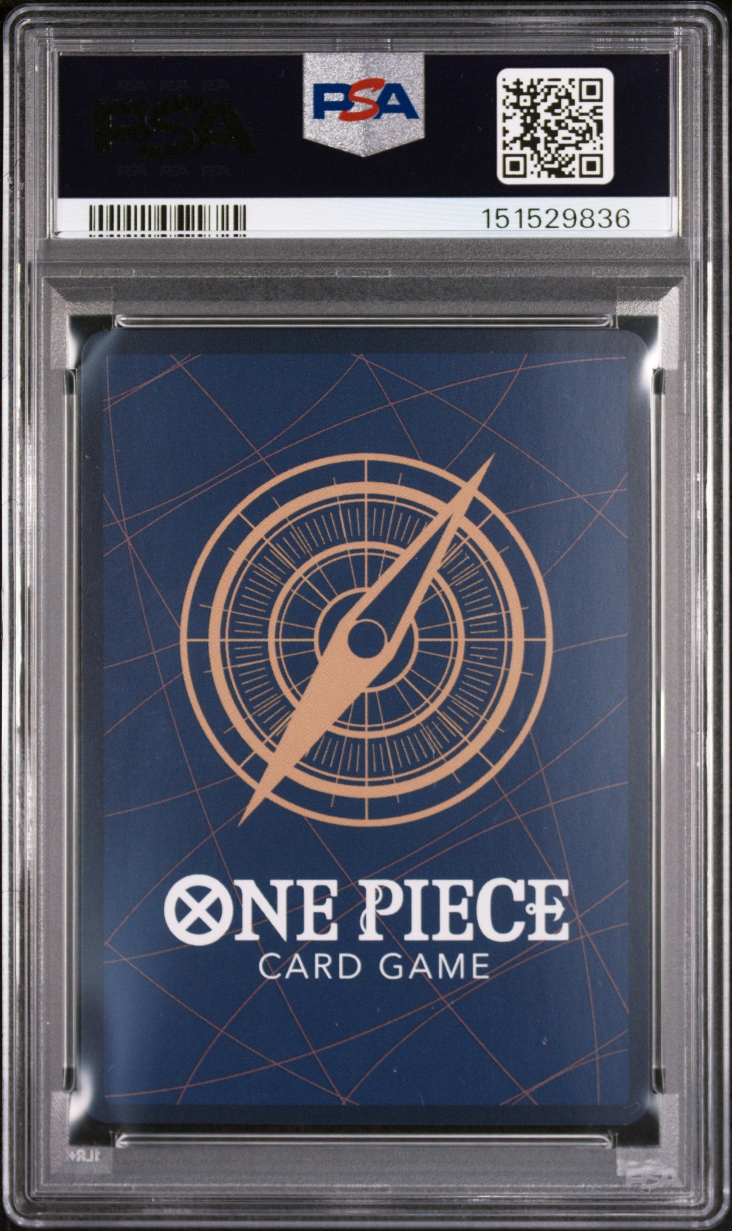 Graded 2024 One Piece Japanese Monkey D Luffy #119 Premium Booster Trading Card Game PSA 10 Gem Mint