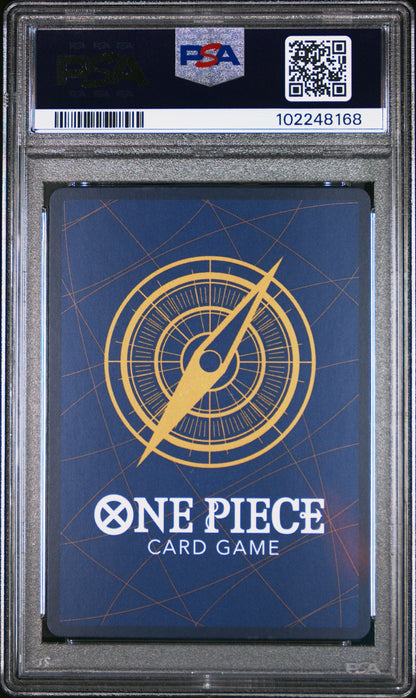 Graded 2024 One Piece Japanese Sanji #104 PRB01 Premium Booster Trading Card Game PSA 10 Gem Mint