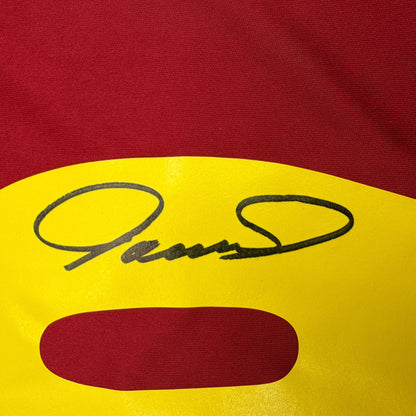 Autographed/Signed Fernando Torres Spain Red Soccer Futbol Jersey Beckett BAS COA #2