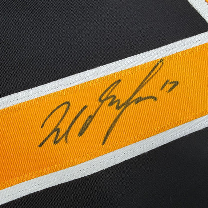 Autographed/Signed Milan Lucic Boston Black Hockey Jersey Beckett BAS COA