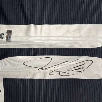 Autographed/Signed Kylian Mbappe Real Madrid Navy Blue Soccer Jersey Panini Authentic COA