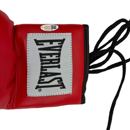 Autographed/Signed Winky Wright HOF 18 Red Everlast Boxing Glove JSA COA