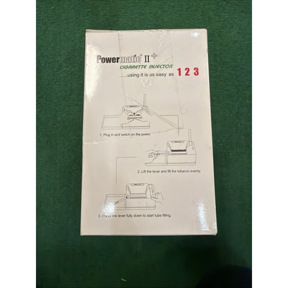 Powermatic II Plus Cigarette Injector Machine with Tube Cut Filter Tubes