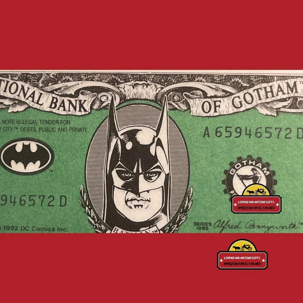 1991 Vintage Batman Penguin Catwoman Party Favors Money Unopened In Box Collectibles Rare