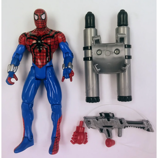 1996 Spider-Man action figure with venom containment gear