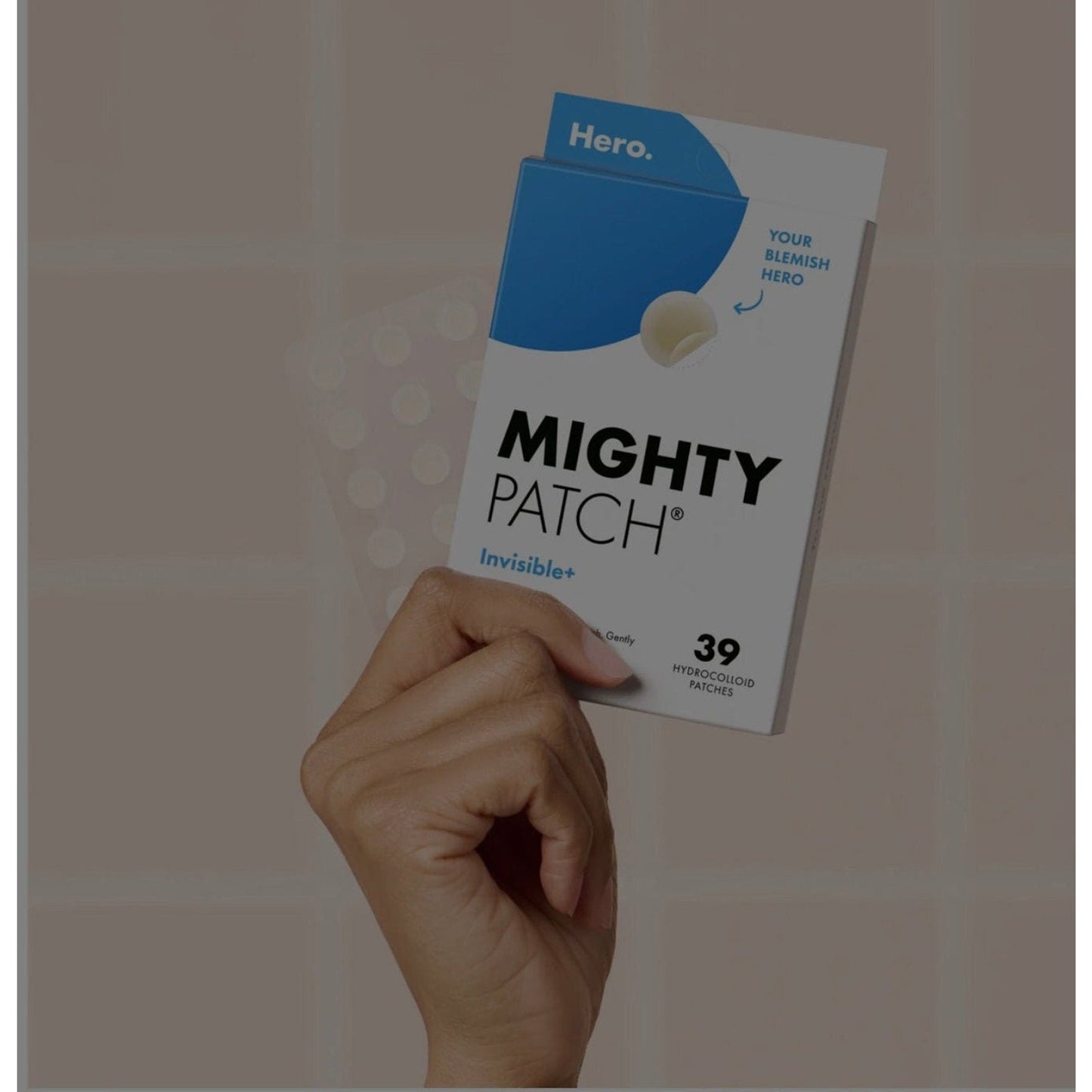 Hero Cosmetics Mighty Patch Invisible+ Acne Pimple Patches - 39 Count