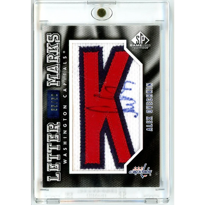 2010 SP Game Used Alexander Alex Ovechkin #LM-AO /50 Relic Autograph Auto Hockey Card | Hall of Fame Sports Memorabilia | vintageantiquesgifts.com