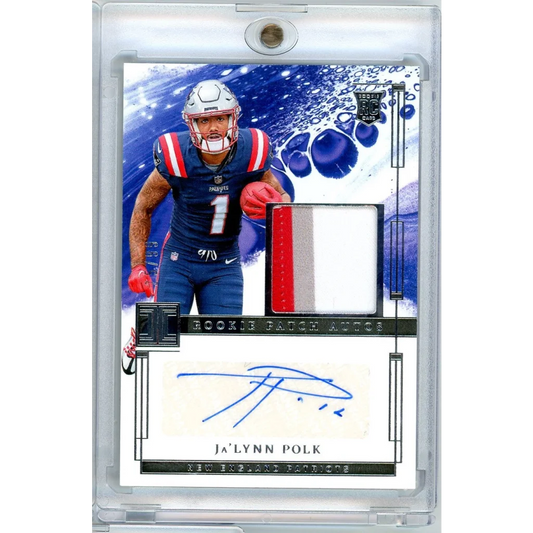 2024 Panini Impeccable Ja'Lynn Polk #RPA-JPK /99 RPA Autographed Rookie RC Football Card