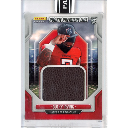 2024 Panini Instant Bucky Irving #RPL-9 Rookie Premiere Lids #/10 RC Card