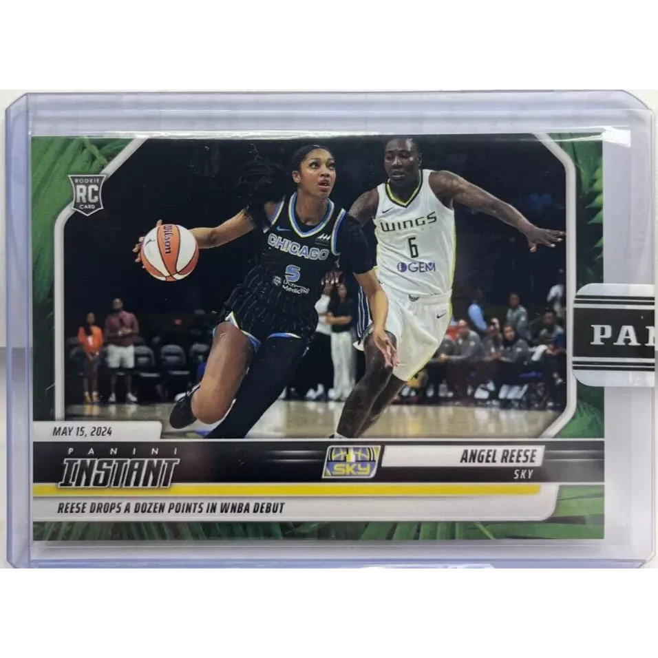 2024 Panini Instant WNBA Angel Reese #14 Jungle #/25 Rookie RC Basketball Card | Hall of Fame Sports Memorabilia | vintageantiquesgifts.com