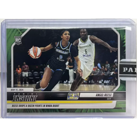 2024 Panini Instant Angel Reese #14 Jungle /25 WNBA Rookie Card
