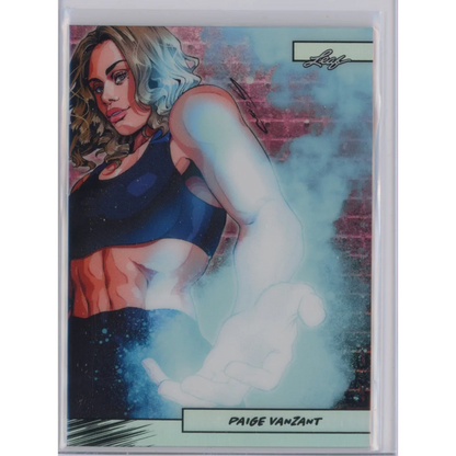 Paige VanZant 2025 Leaf Anime Nation #48 Silver /99 MMA trading card