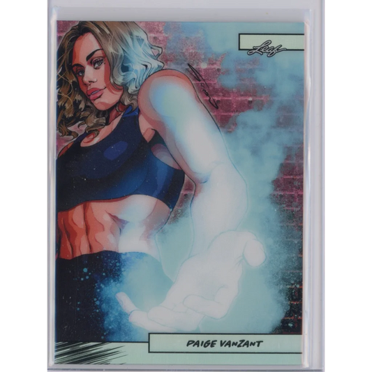 2025 Leaf Web Exclusives Anime Nation Paige VanZant #48 Silver /99 MMA Card | Hall of Fame Sports Memorabilia | vintageantiquesgifts.com