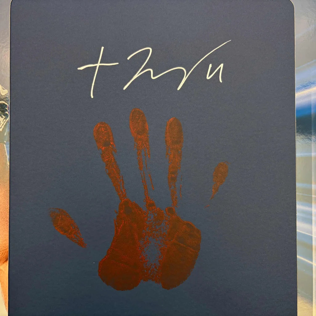 2025 Panini Instant Impressions NFL TreVeyon Henderson #II-13 Hand Print Auto /10 New England Patriots Rookie RC Oversized Football Card | Certified Authentic Signed Memorabilia | vintageantiquesgifts.com