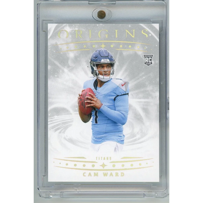 2025 Panini Origins Variation Cam Ward #143 Rookie RC Football Card | Hall of Fame Sports Memorabilia | vintageantiquesgifts.com