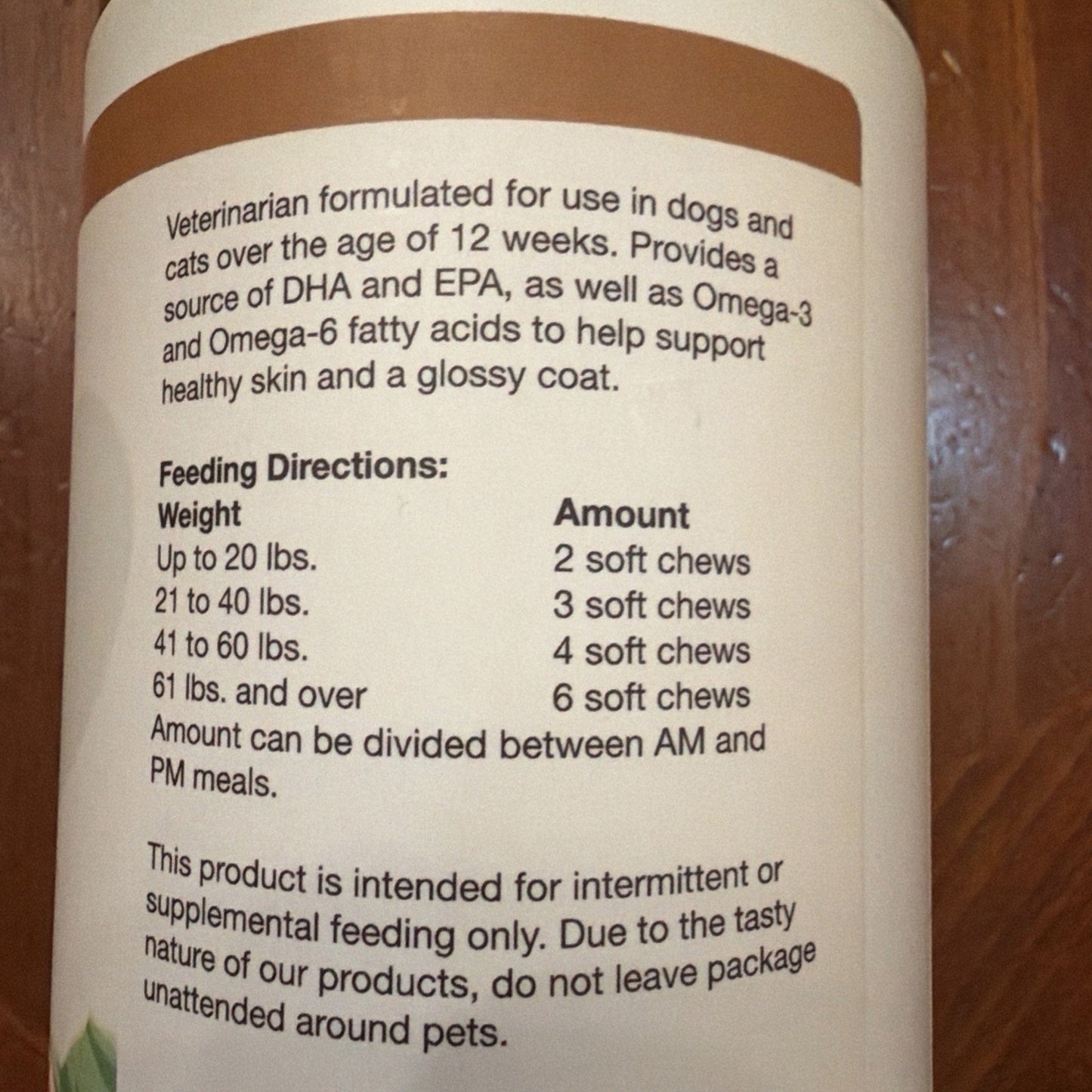 NaturVet Omega-Gold Plus Salmon Oil 180 Chews