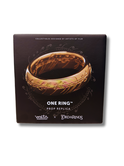 Lord of the Rings One Ring Prop Replica Signed