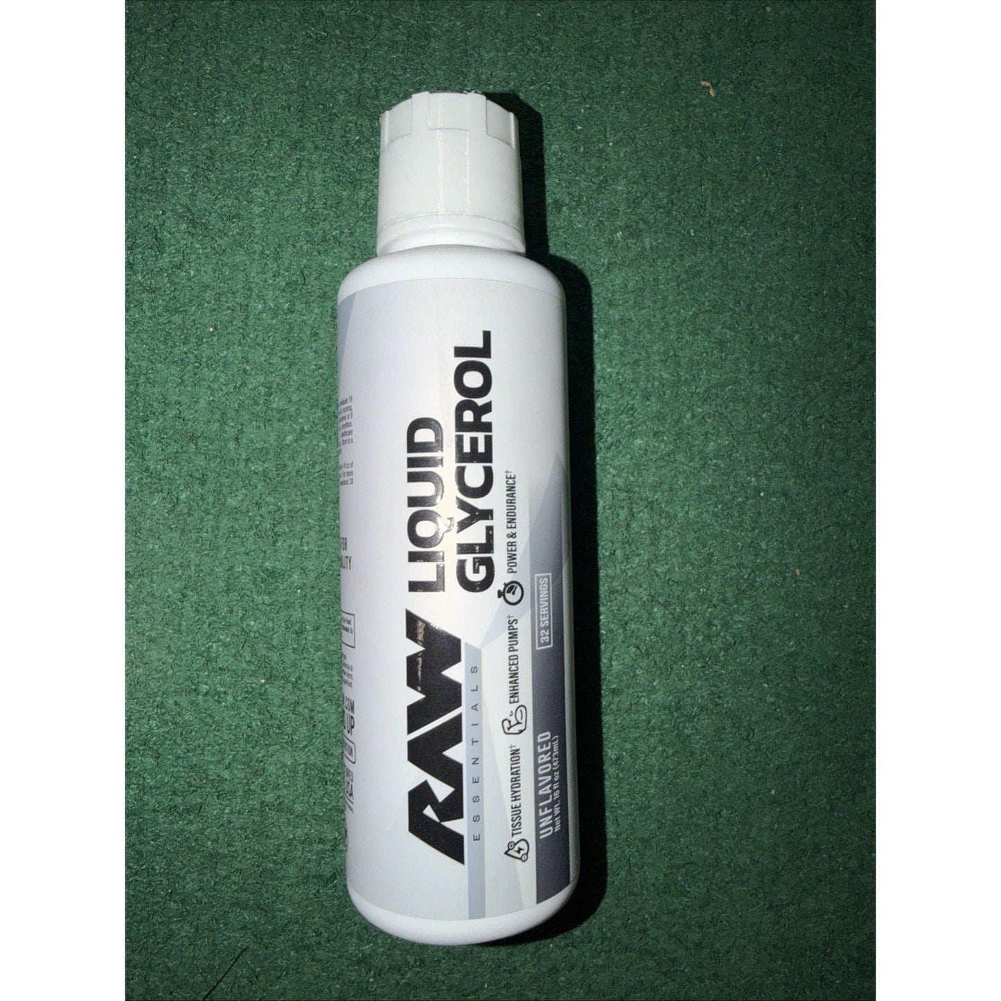 RAW Nutrition Essentials Liquid Glycerol for Power & Endurance, 2-Pack