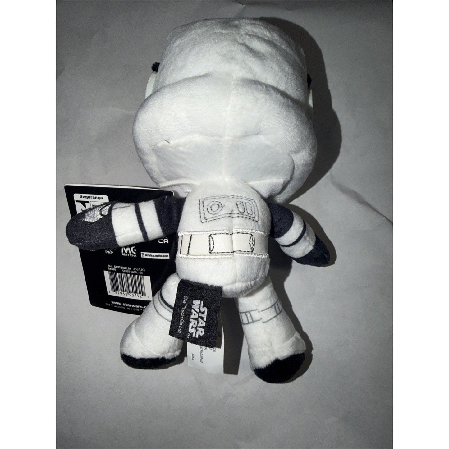 Disney Mattel Star Wars Plush Stuffed Animal - STORMTROOPER (8 inch) - NWT