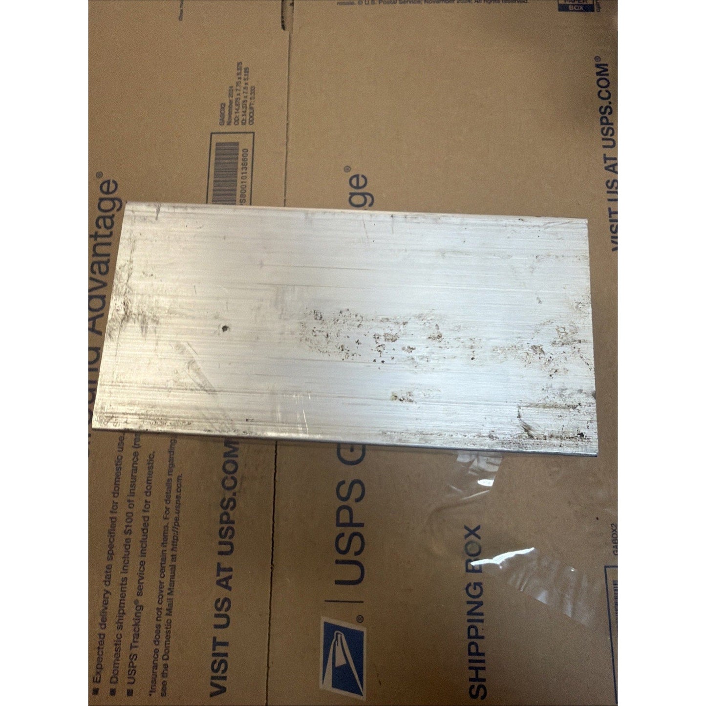 Aluminum Block Billet 6” x 4” x 3” – 7.2 lb Solid Machining Stock