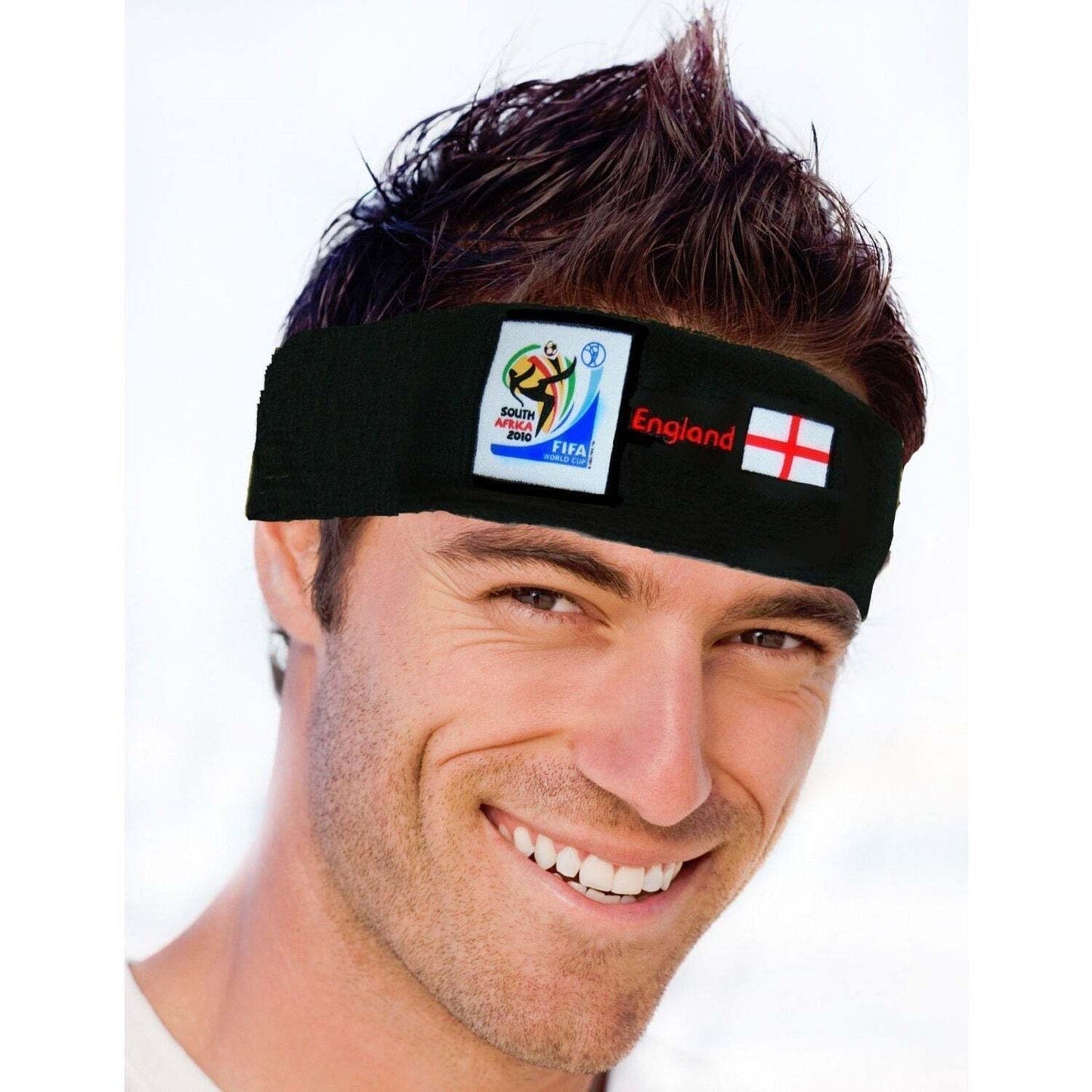 England World Cup Soccer Headband – Official FIFA Licensed Retro Fan Gear