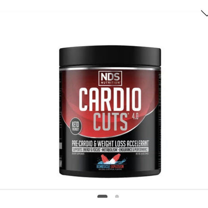 Cardio Cuts NDS Nutrition 4.0 Pre Cardio &weight Loss- Exp11/27