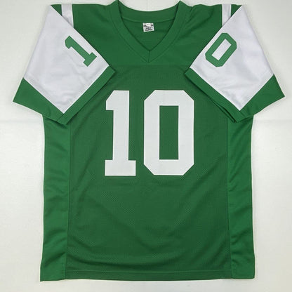 Autographed Chad Pennington New York Green Jersey