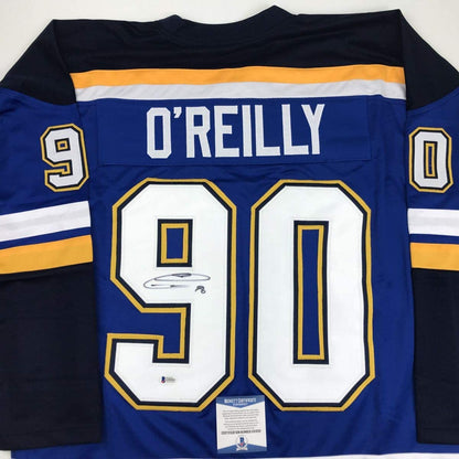 Autographed Ryan O'Reilly St. Louis Blue Jersey