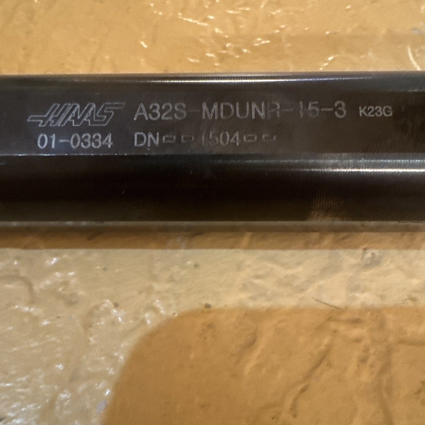 Haas A32S-MDUNR-15-3 Boring Bar Tool Holder 1" Shank DNMG 1504 Used