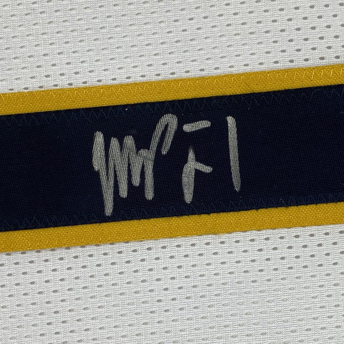 Autographed Michael Porter Jr. Denver White Jersey